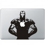 Iron Man MacBook Aufkleber Schwarz MacBook Aufkleber